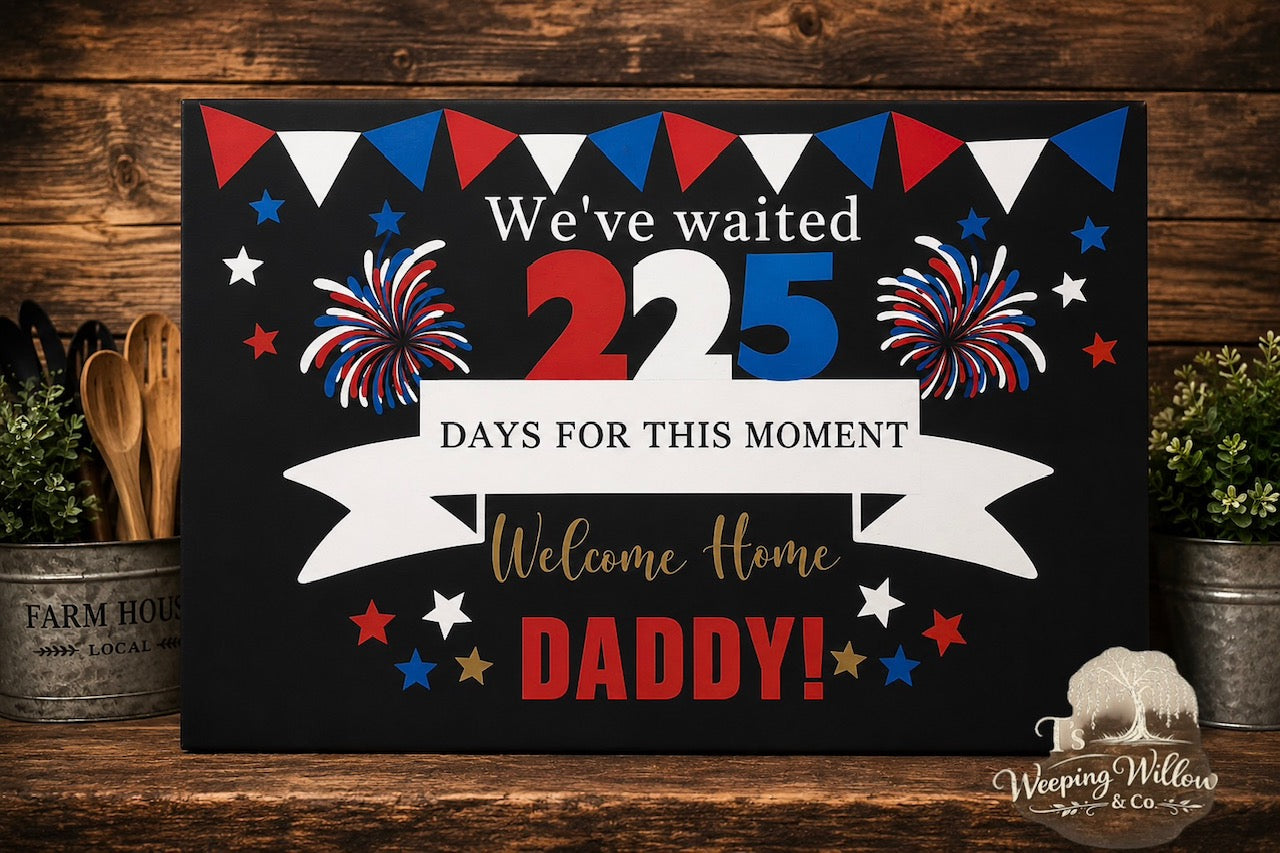 Custom Handmade Personalized Celebration Sign