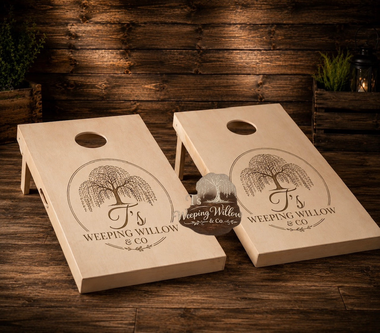 Custom Handmade Cornhole Boards