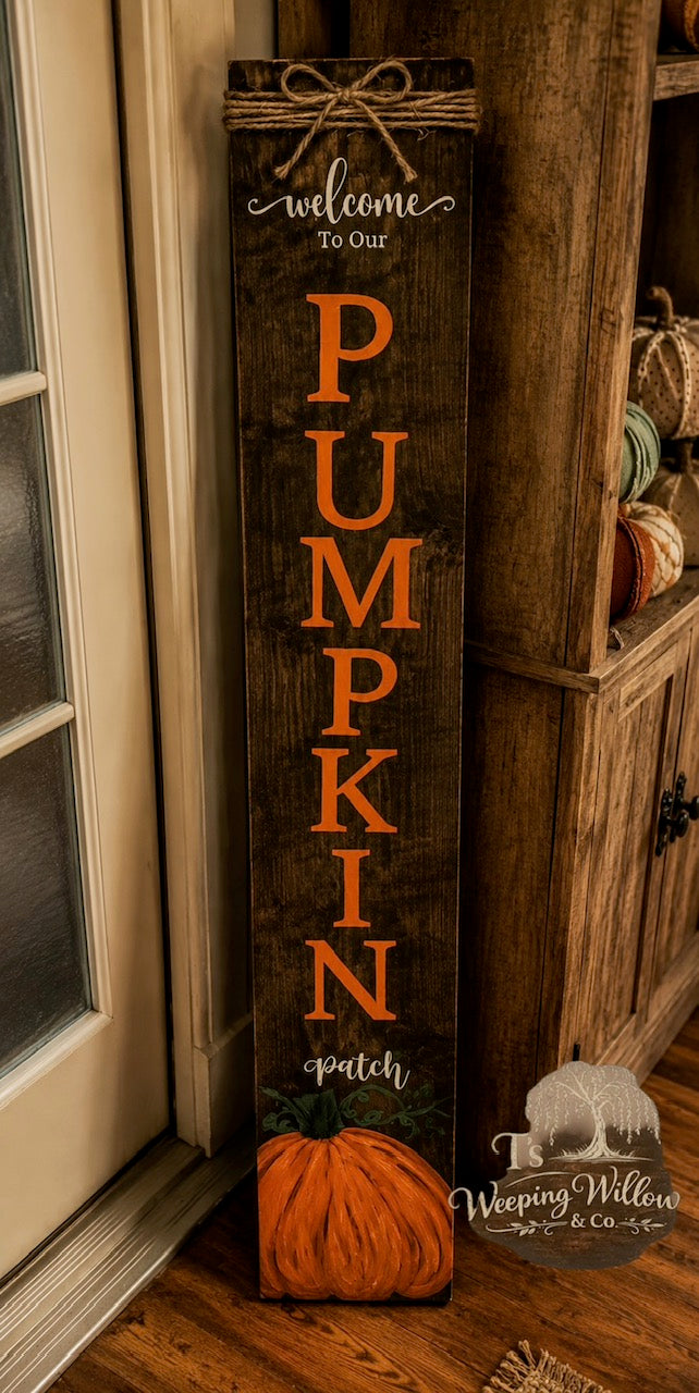 Custom Handmade Fall Porch Sign