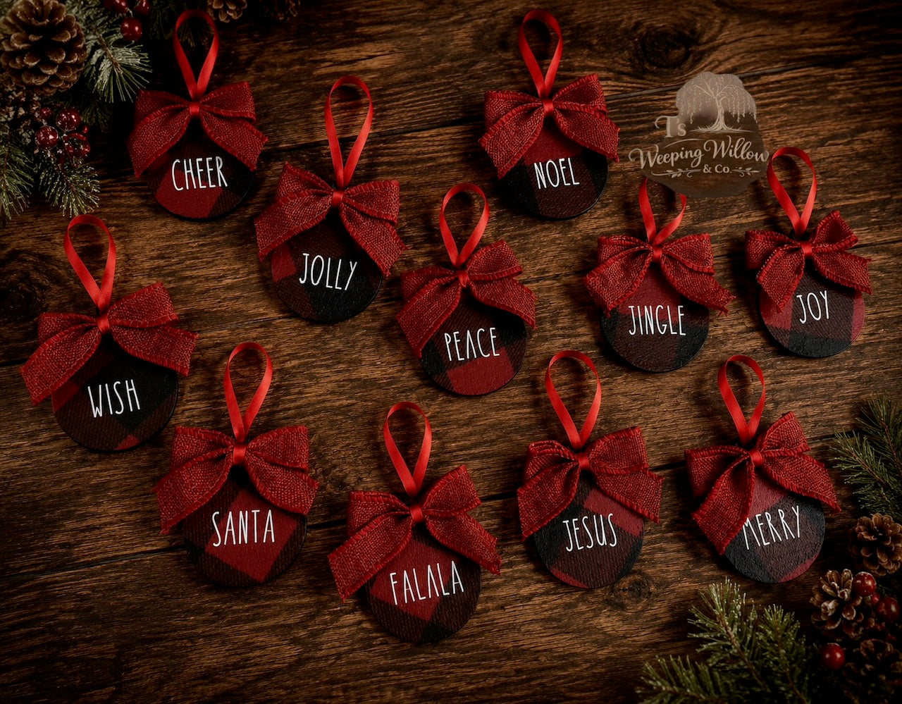 Custom Handmade Personalized Christmas Ornament