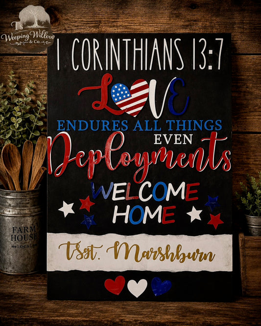 Custom Handmade Personalized Celebration Sign