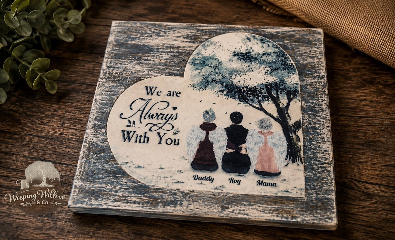 Custom Memorial Keepsake Sign