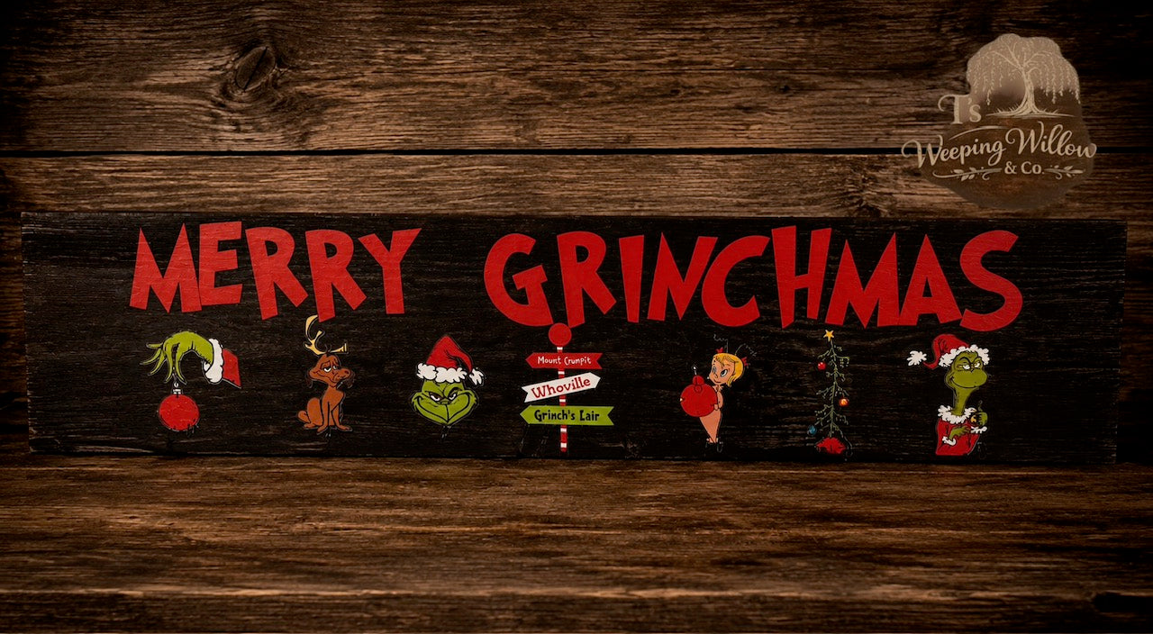 Custom Handmade Holiday Stocking Holder & Decorative Wood Sign