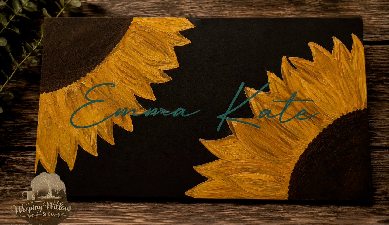 Custom Handmade Wooden Name Sign