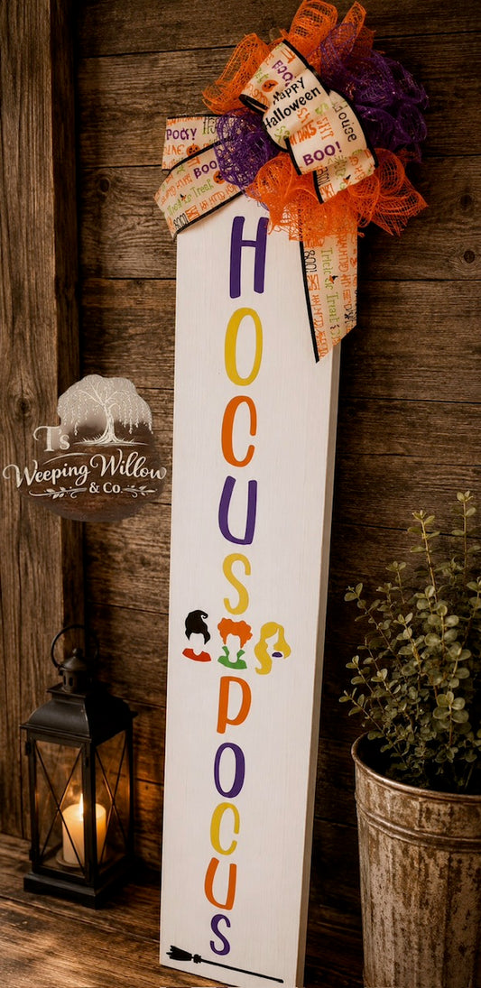 Custom Handmade Halloween Porch Sign