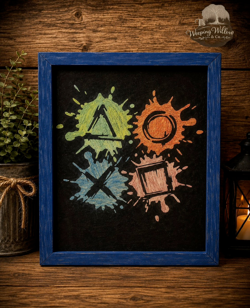 Custom Handmade Gaming Wall Art