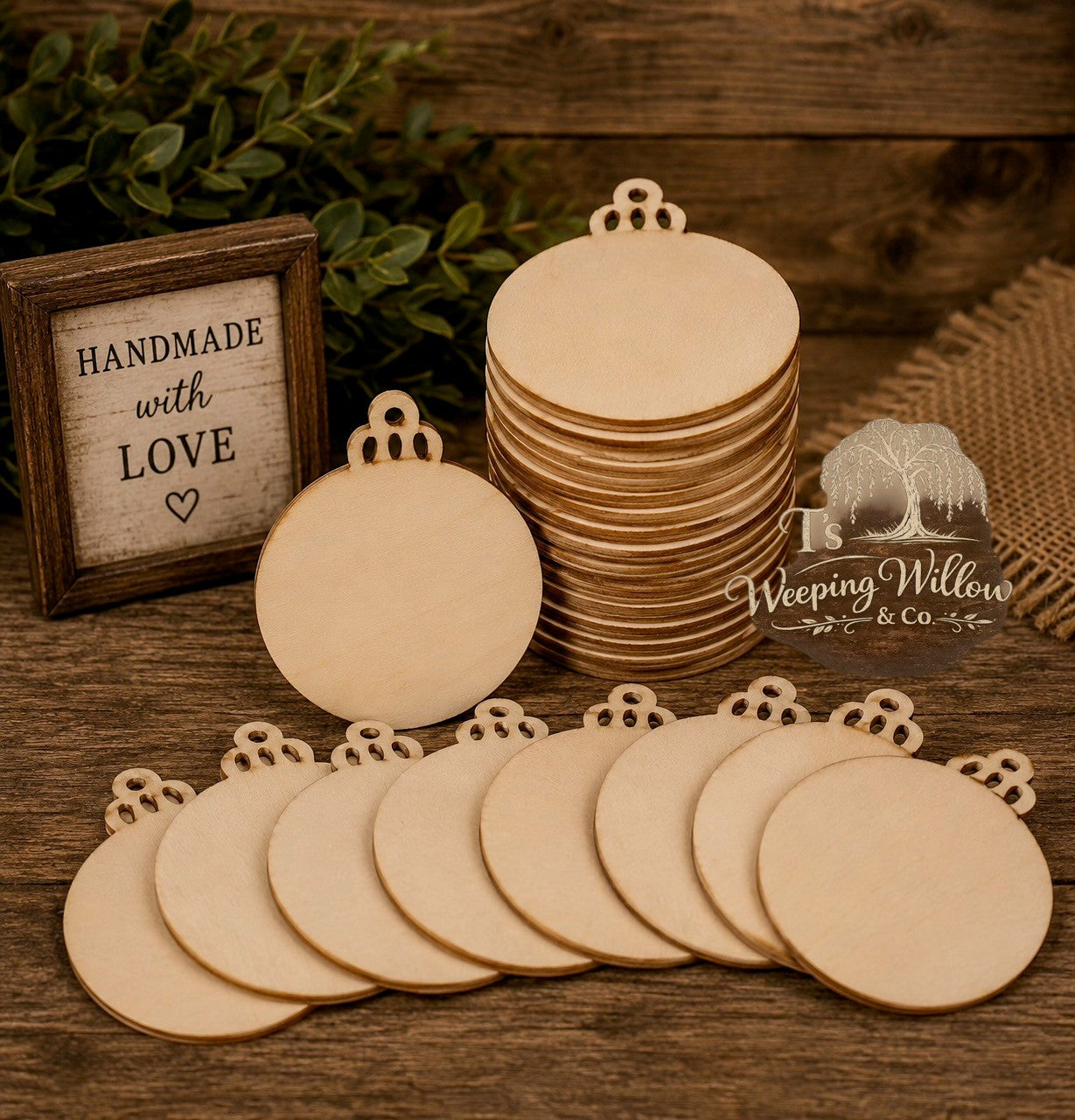 Custom Handmade Personalized Christmas Ornament