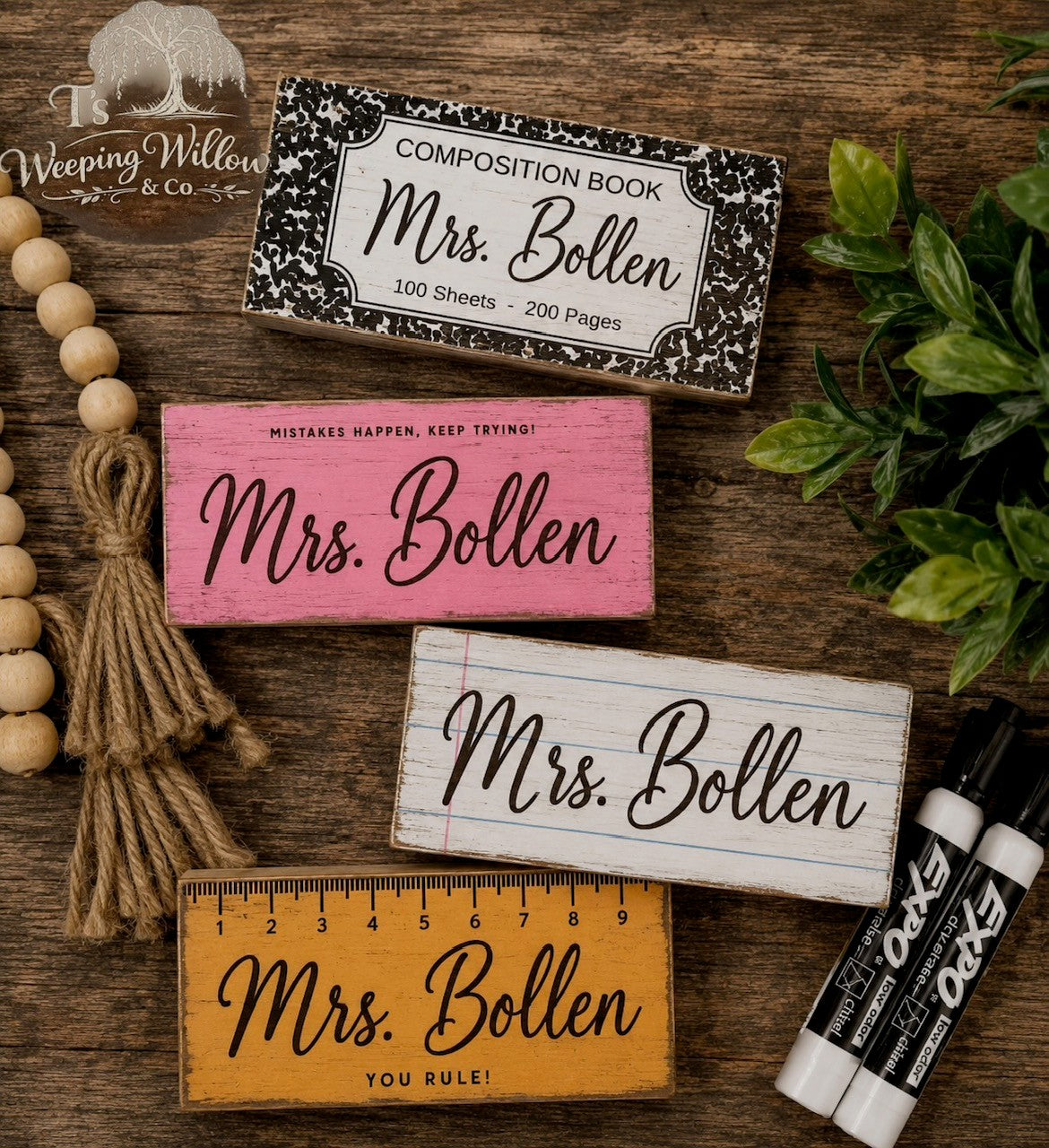 Custom Teacher Appreciation Gift Set