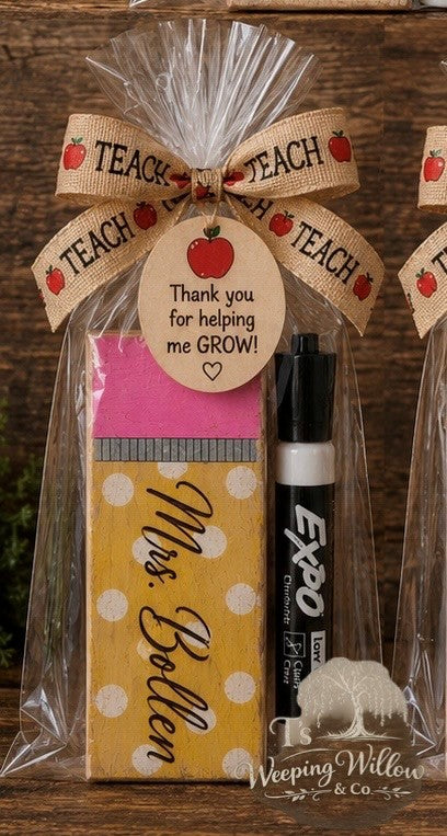 Custom Teacher Appreciation Gift Set
