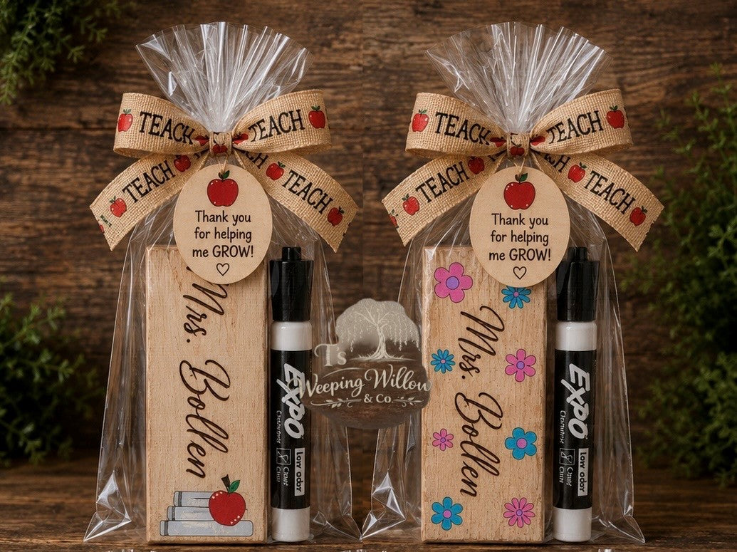 Custom Teacher Appreciation Gift Set