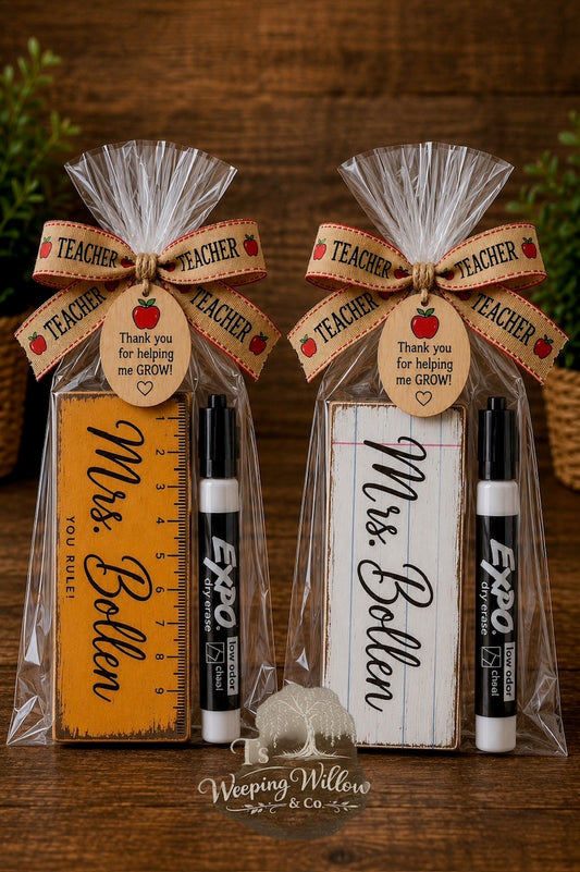 Custom Teacher Appreciation Gift Set